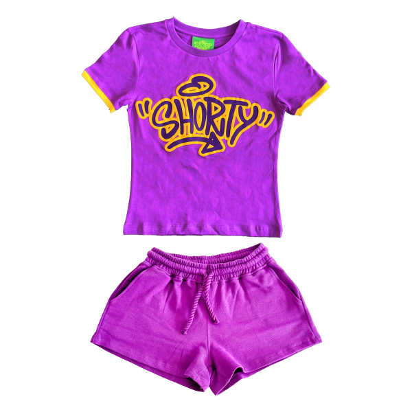 CONJUNTO SHORTY MORADO